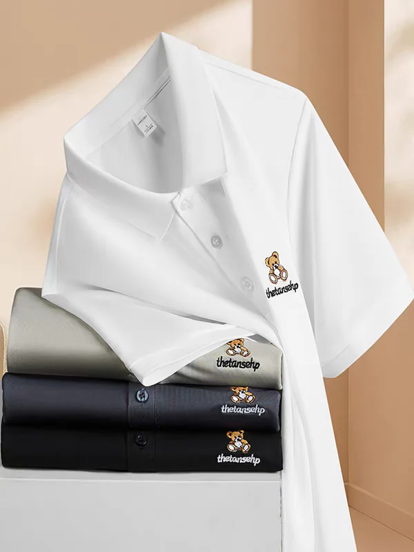 Elite Teddy Embroidered Polo T-Shirts - Image 6
