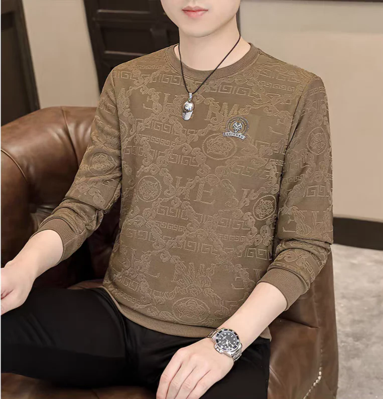 Frost Monarch Embossed Crest T-Shirt - Image 3