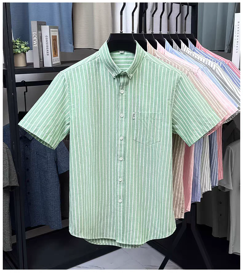 Stratos Edge Vertical Stripe Shirt - Image 8